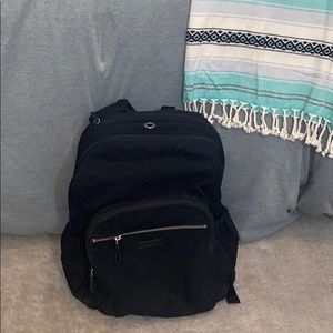 BLACK VERA BRADLEY CAMPUS BACKPACK